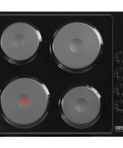 Defy 60cm Slimline Solid Hob w/ Control Panel - Black