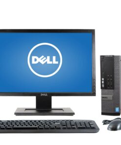 Dell Optiplex 9020 - i7 -SSD - SFF Desktop PC + 19" Monitor  (Refurbished)