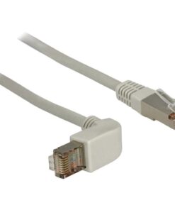 Delock 0.5m RJ45 CAT6 SSTP Angled/Straight (83524)