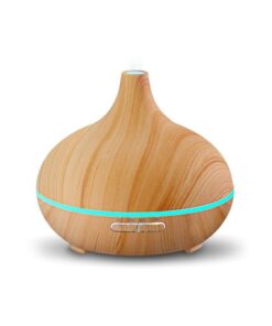 DH - RGB Ultrasonic Essential Oil Diffuser and Humidifier - Light Wood