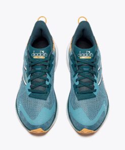 Diadora Mythos Blushield Volo 4 Men's Running Shoes - Brittany Blue - UK 10