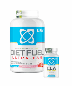 Diet Fuel 1.8kg Straw + CLA 45 Combo