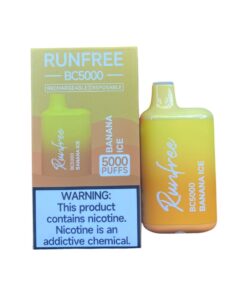 Disposable Vape 5000 PUFFS 5% Nic - Banana Ice