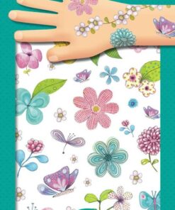 Djeco Tattoos - Fair Flowers Of The Fields