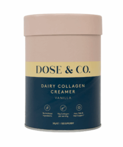 Dose & Co Dairy Collagen Creamer Vanilla 340g