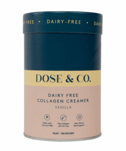 Dose & Co Dairy Free Collagen Creamer Vanilla 340g