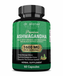 Dr Alistair Nutrition Premium Ashwagandha 1600mg Capsules