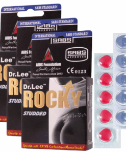 Dr Lee Rocky 3 Set Condoms Studded with 10 Performance Tablets