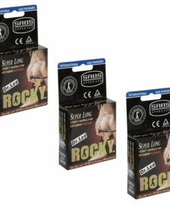Dr Lee Rocky Super Long Lasting Condoms - Combo Pack 3 x 3