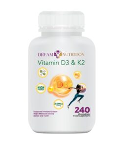 Dream Nutrition Ultra Potency Vitamin D3 w/K2 20000IU 240 Tablets