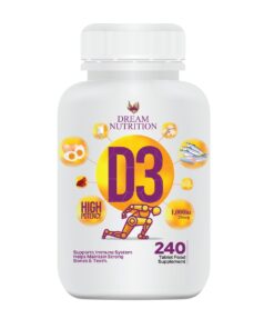 Dream Nutrition Vitamin D3 1000IU 240 Tablets