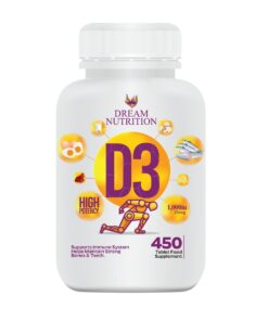 Dream Nutrition Vitamin D3 1000IU 450 Tablets