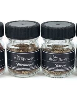 Dried Botanicals-4 pack- Rose petals, Wormwood, Yarrow, Lavender