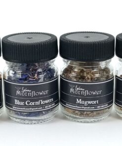Dried Botanicals-4pack- Jasmine, Blue Cornflower, Mugwort, WhiteWillow Bark