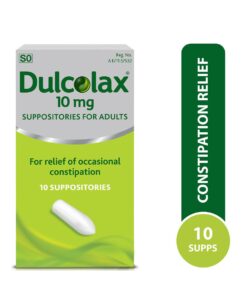 Dulcolax 10mg Adult Suppositories 10's
