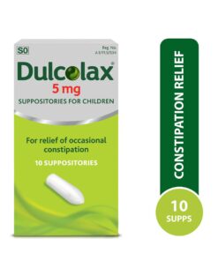 Dulcolax 5 mg Paediatric Suppositories 10's