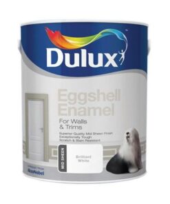 Dulux Eggshell Enamel Paint 5L - White