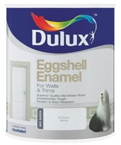 Dulux Eggshell Enamel Paint - White (5L)