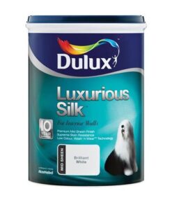 Dulux Luxurious Silk Paint - Brilliant White (20L)