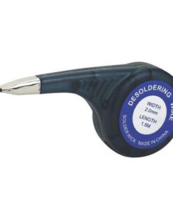 Duratool: Desoldering Wire - Black - 1.5 m Length - DT000081