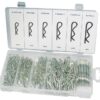 Duratool: Hitch Pin Set - Steel - Assorted Sizes - 150 Pieces - D01894