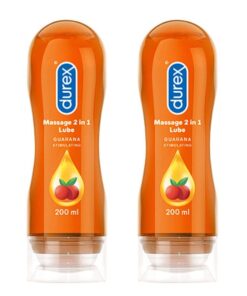 Durex 2-in-1 Stimulating Intimate Lube & Massage Gel Arousing - 2 x 200ml