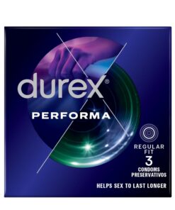 Durex 3s, Delay Climax, Lubricated Condoms, Performa