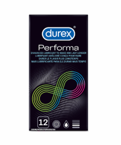 Durex 6 x 12's, Delay Climax, Lubricated Condoms, Performa