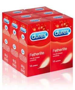 Durex Fetherlite Condoms- 6 Pack of 12's