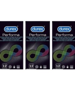 Durex Performa Condoms 12 pack x3