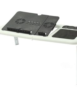 E-Table Multipurpose Foldable Laptop Table with USB Cooling Pads