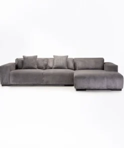 CATERINA FABRIC CORNER CHAISE Right - Grey