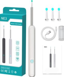 Ear Wax Removal Cleaner with 3.6mm Ear Camera - White