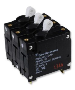 Eaton, Circuit Breaker, Hydromagnetic, 1P, 250V, 50A