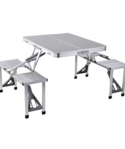 Eco - Aluminium Folding Picnic Table and Chairs