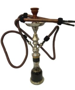Egyptian Hookah/Hubbly - 2 Pipe with Cleaning Kit