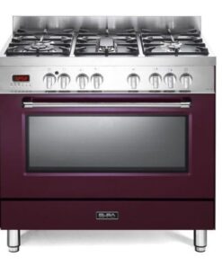 Elba Red 90cm Gas / Electric Cooker - 01/9S4EX937NR