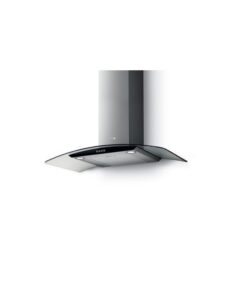 Elba/Elica 90cm Extractor Hood Black Glass Stainless Steel 10/IRIS90