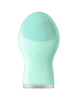 Electric Facial Cleansing Brush Deep Face Cleaning Massager Green