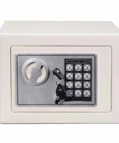 Electronic Safe Box Digital Security Keypad Lock - white