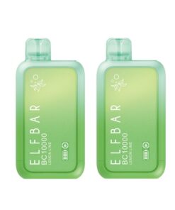 Elf Bar 10000 Puffs Disposable Vape - Lemon Lime - 2 Pack