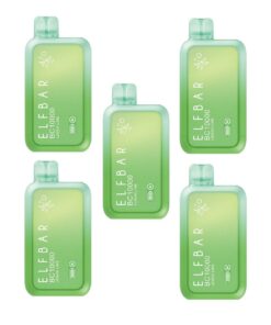 Elf Bar 10000 Puffs Disposable Vape - Lemon Lime - 5 Pack