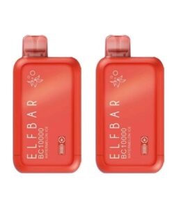 Elf Bar 10000 Puffs Disposable Vape - Watermelon Ice - 2 Pack