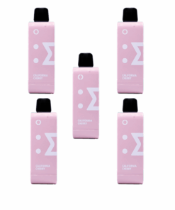 Elf Bar 9000 Puffs Rechargeable Pod 50mg - California Cherry - 5 Pack