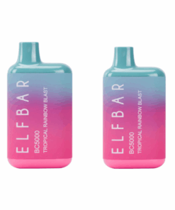 Elf Bar BC5000 Disposable Vape 5000 puffs Tropical Rainbow Blast - Pack of 2