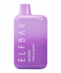 Elf Bar BC5000 Rechargeable, Disposable Vape - Triple Berry