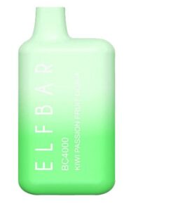 ELFBAR BC4000 Disposable Vape - Kiwi Passion Guava Flavor