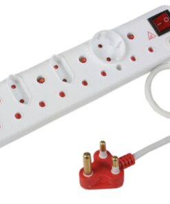 Ellies 8 Way MultiPlug with Surge Protection