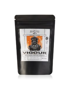 EMPYRE For MEN - VIGOUR-Medical-Grade Cordyceps Militaris Mushroom. 60 Caps