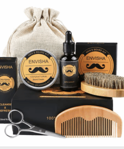 ENVISHA Beard Grooming Care Kit for Men
